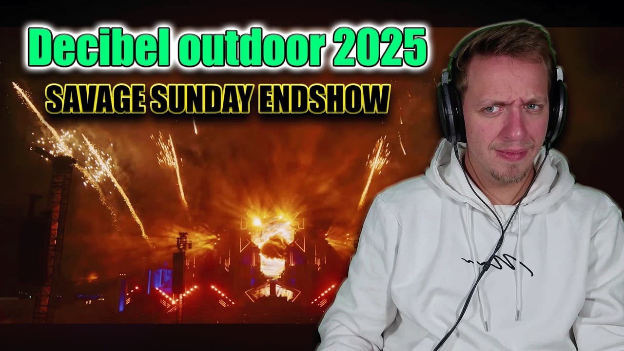 ProjektPi Reaction | SAVAGE SUNDAY ENDSHOW at Decibel outdoor 2025 | German