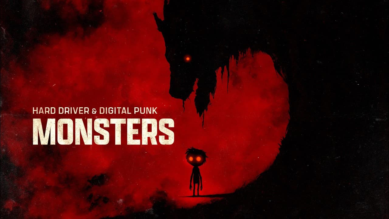 Hard Driver & Digital Punk - MONSTERS (Official Hardstyle Videoclip)